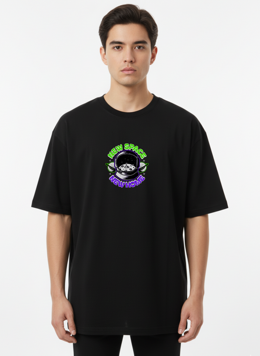 Unisex Oversized T-Shirt Drop Shoulder