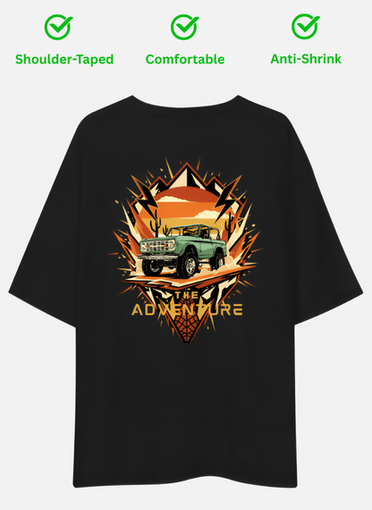 Unisex Oversized T-Shirt Drop Shoulder