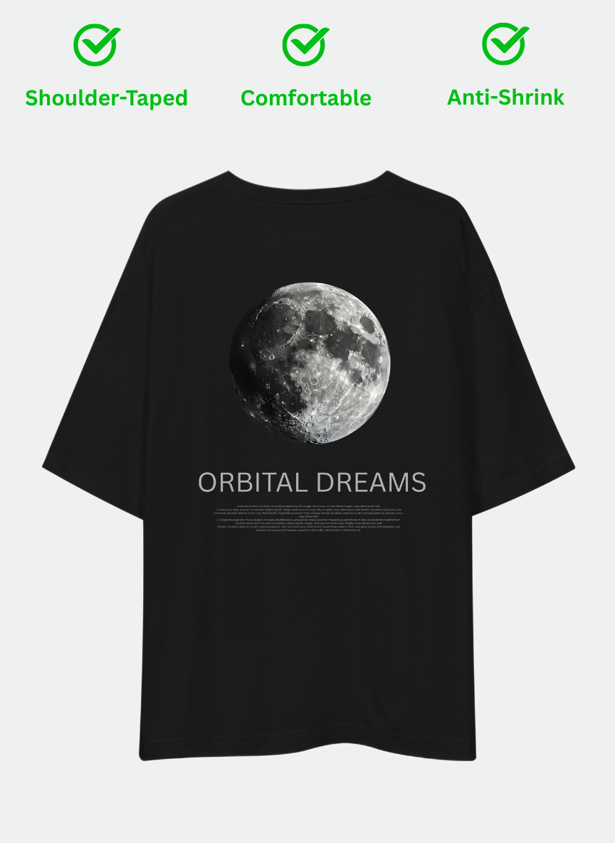 Unisex Oversized T-Shirt Drop Shoulder