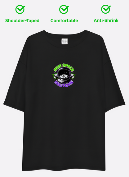 Unisex Oversized T-Shirt Drop Shoulder