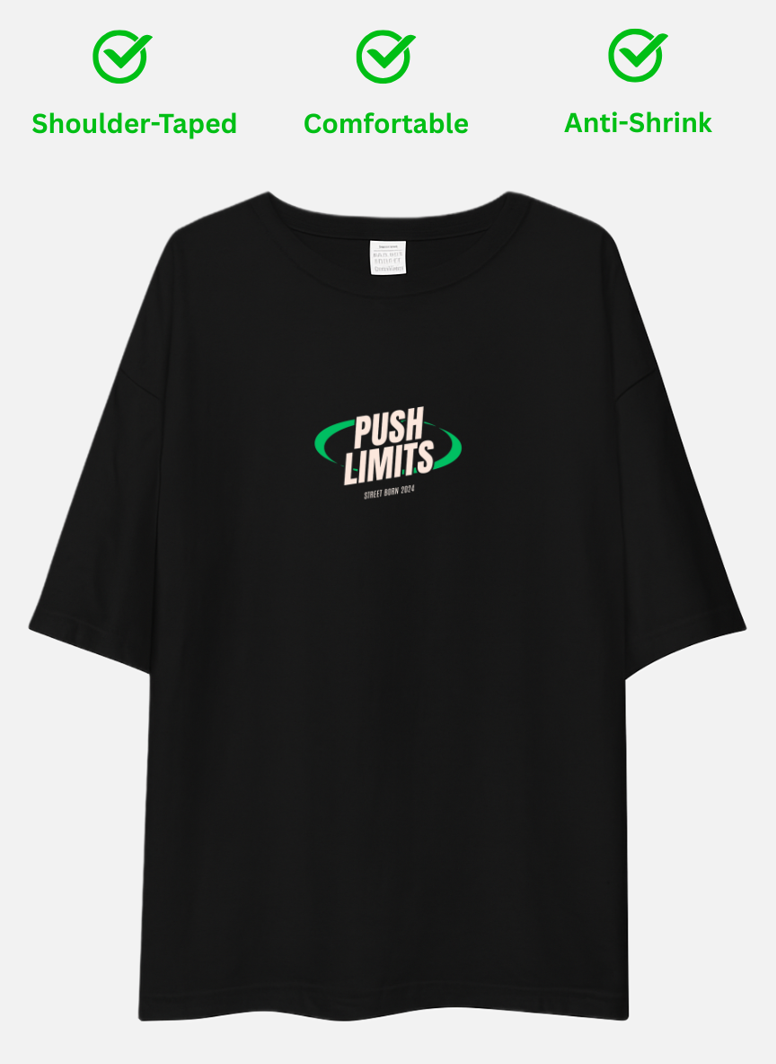 Unisex Oversized T-Shirt Drop Shoulder