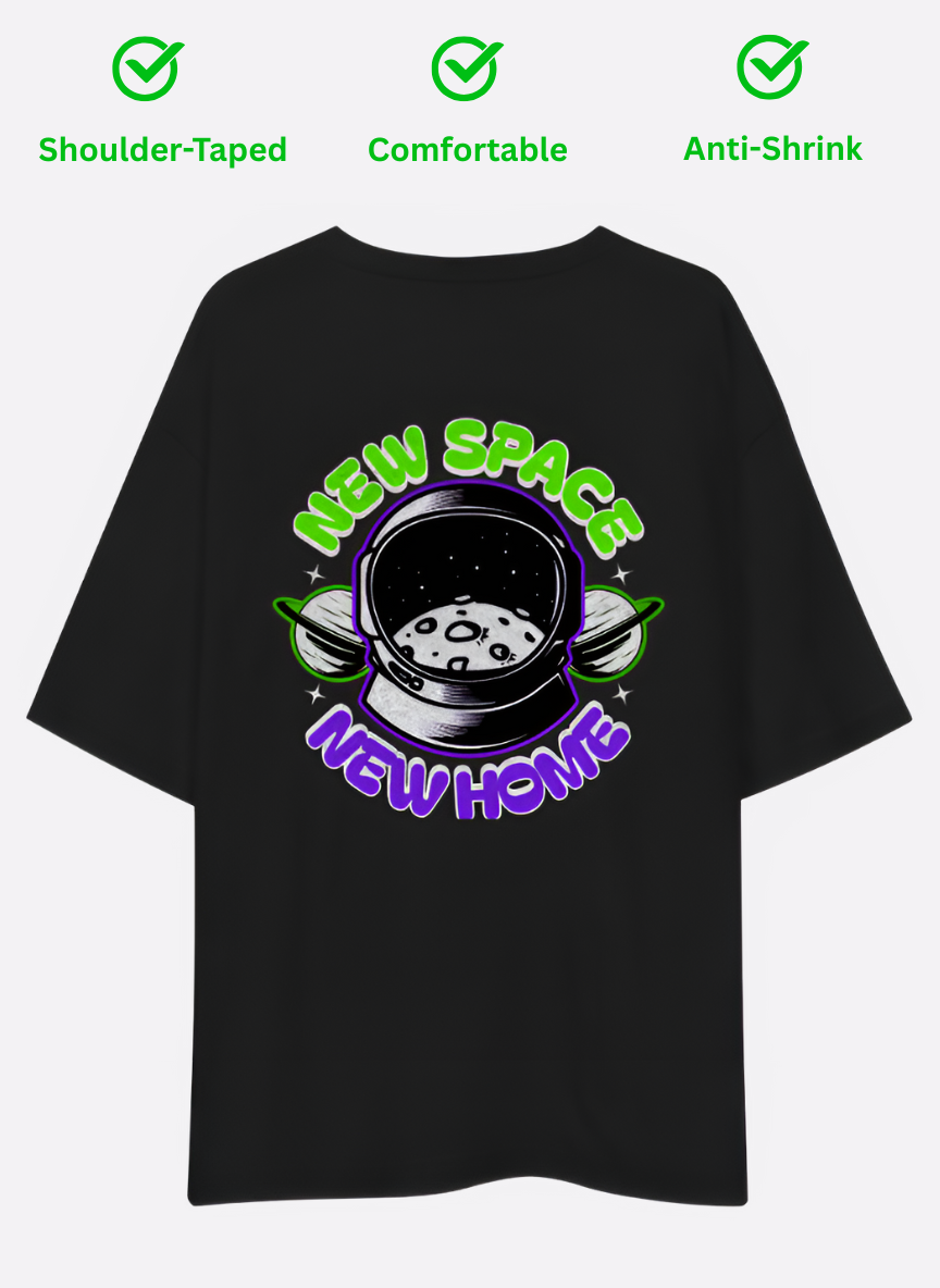 Unisex Oversized T-Shirt Drop Shoulder