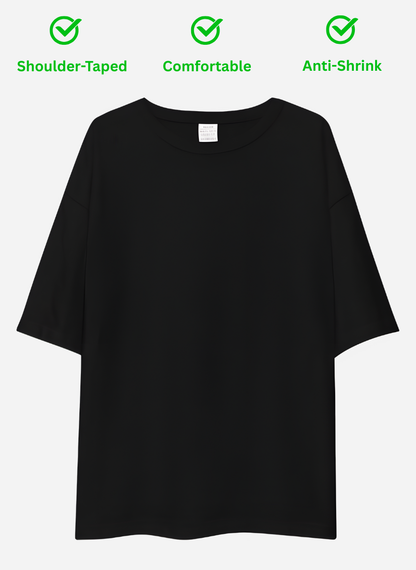 Unisex Oversized T-Shirt Drop Shoulder