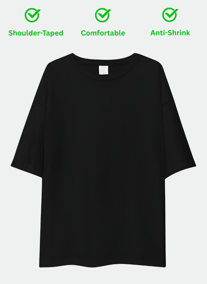 Unisex Oversized T-Shirt Drop Shoulder