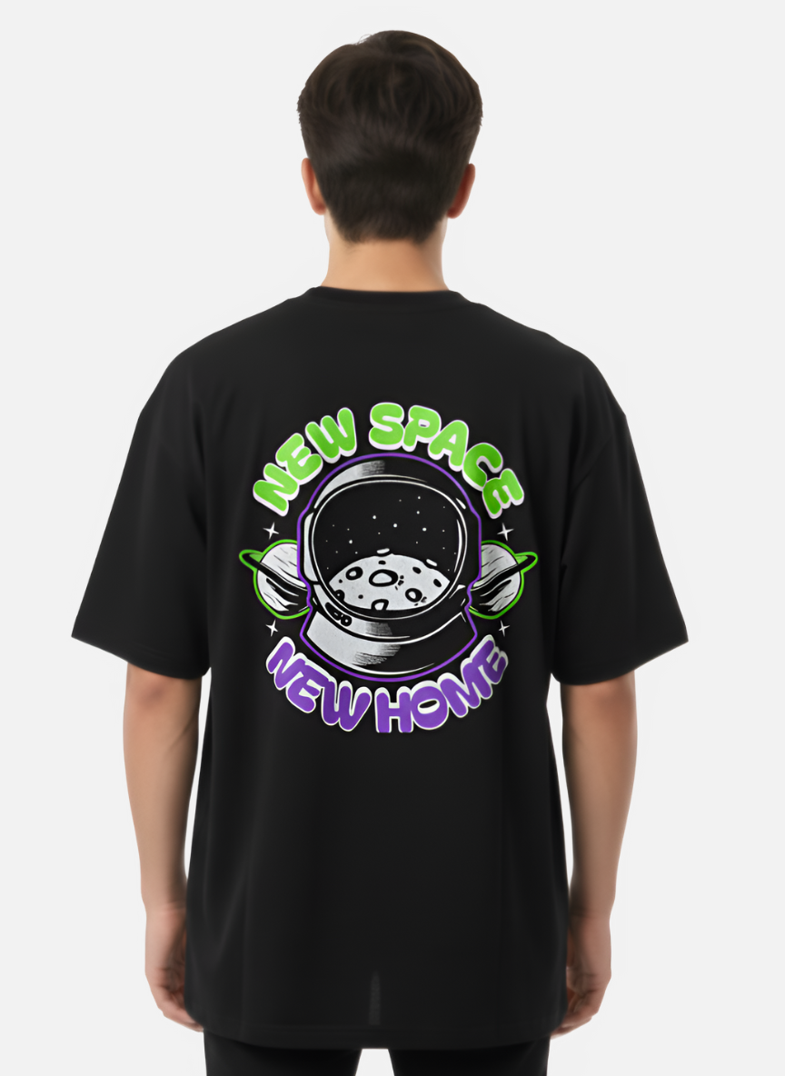 Unisex Oversized T-Shirt Drop Shoulder