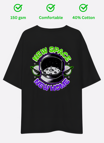 Unisex Oversized T-Shirt Drop Shoulder
