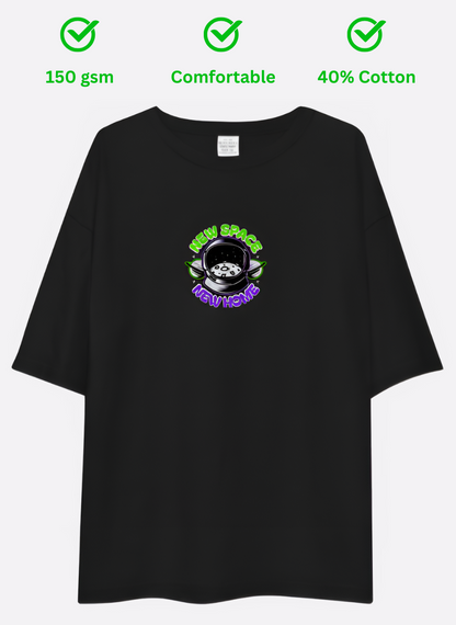 Unisex Oversized T-Shirt Drop Shoulder