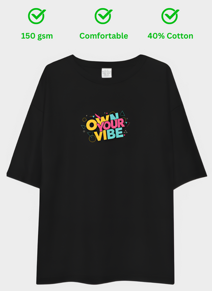 Unisex Oversized T-Shirt Drop Shoulder