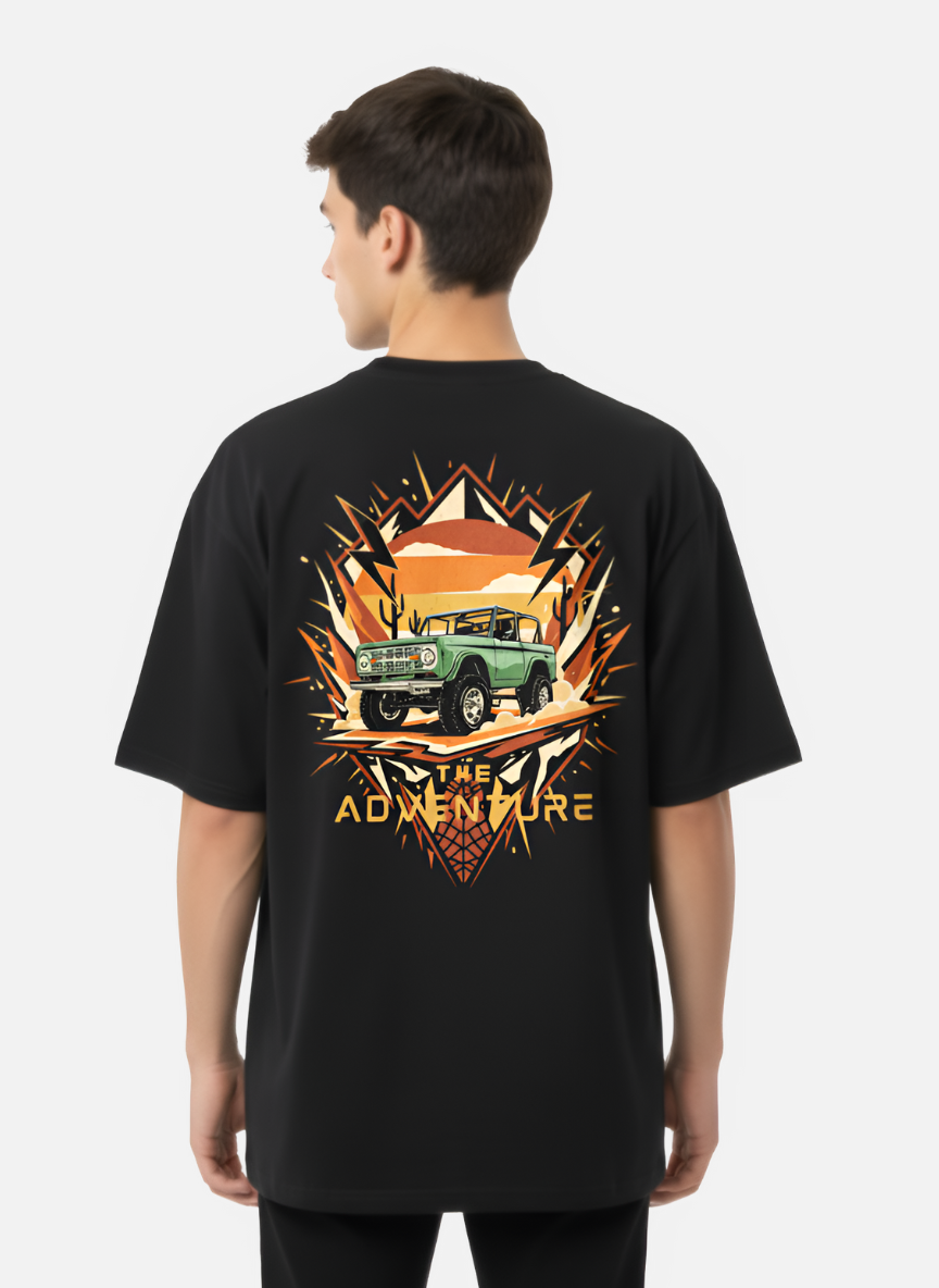 Unisex Oversized T-Shirt Drop Shoulder