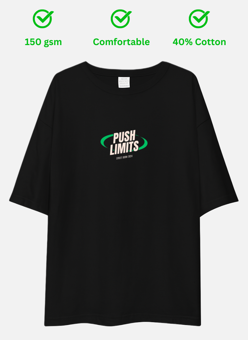 Unisex Oversized T-Shirt Drop Shoulder