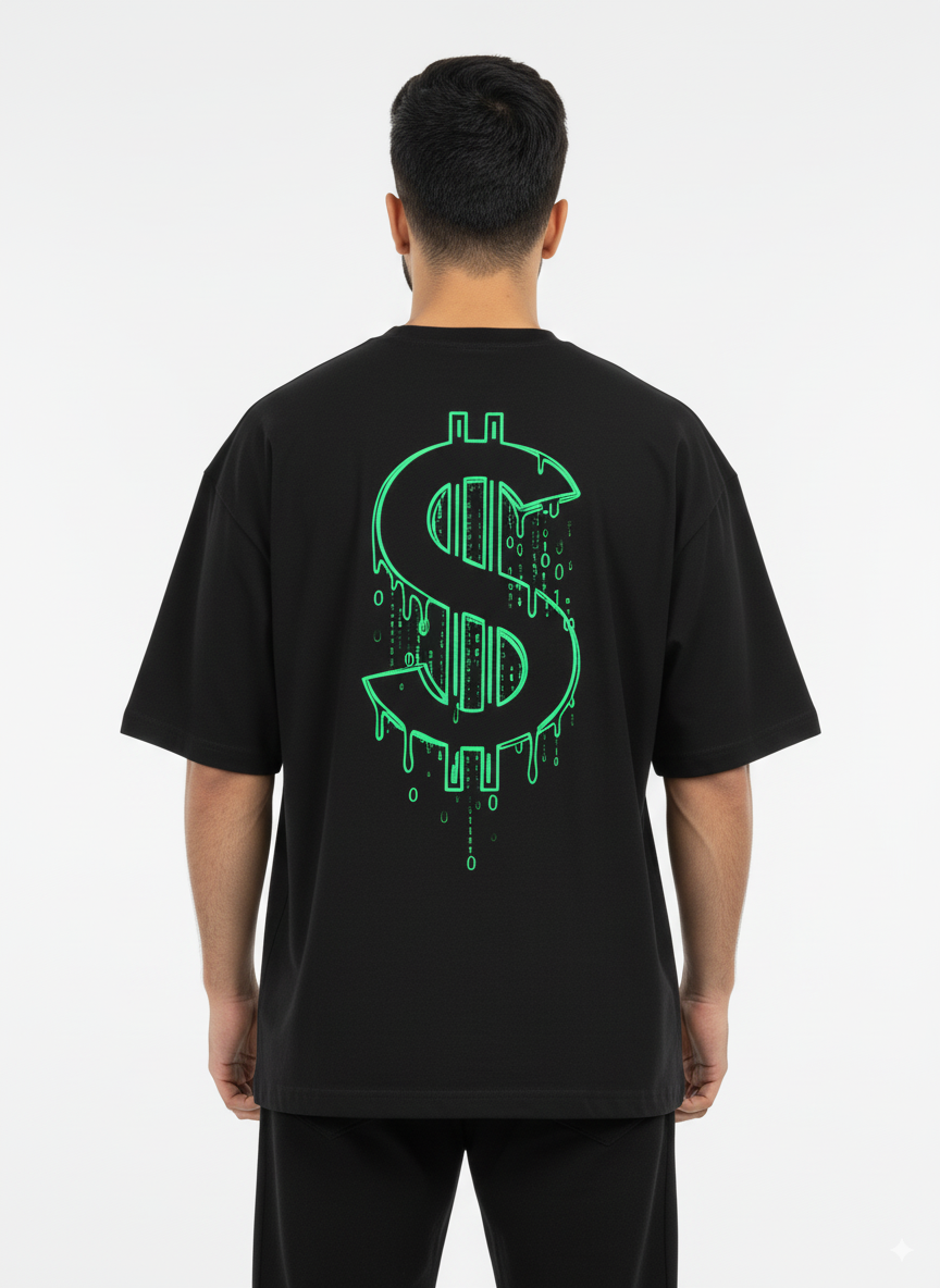 Unisex Oversized T-Shirt Drop Shoulder