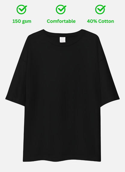 Unisex Oversized T-Shirt Drop Shoulder