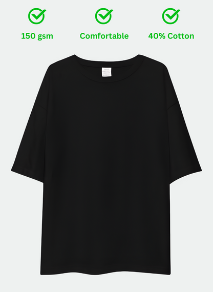 Unisex Oversized T-Shirt Drop Shoulder